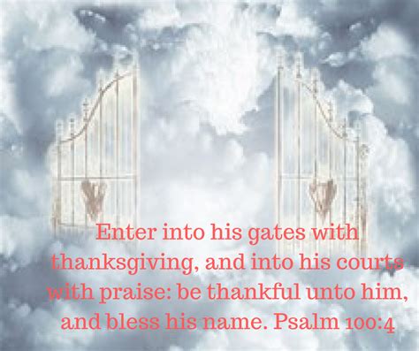 Enter His Gates