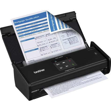 Brother ADS-1000w Wireless Document Scanner ADS-1000W B&H Photo