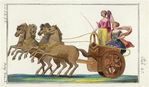 Chariot Of The Ancient Greeks Drawing by Mary Evans Picture Library - Pixels