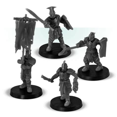 3D Printable Gundabad orc command group by Empire Miniatures