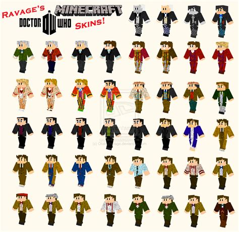 Doctor Who Minecraft Skins - Original Collection by OtakuRavage.deviantart.com on @deviantART ...