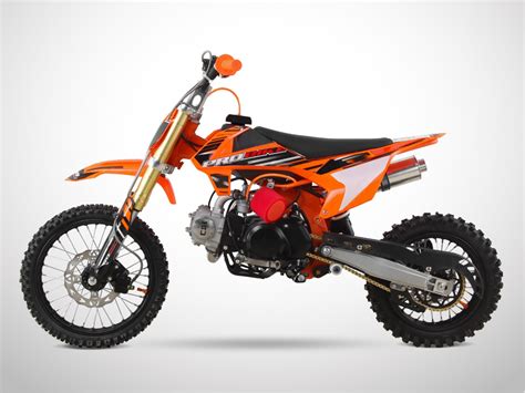 Moto Dirt Bike 110 Semi-Automatique / Pit Bike PROBIKE 110 SA - 14/12 / Orange / 2020 ...