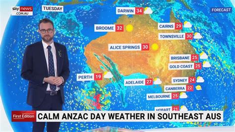 Analysis: Anzac Day weather forecast | Sky News Australia