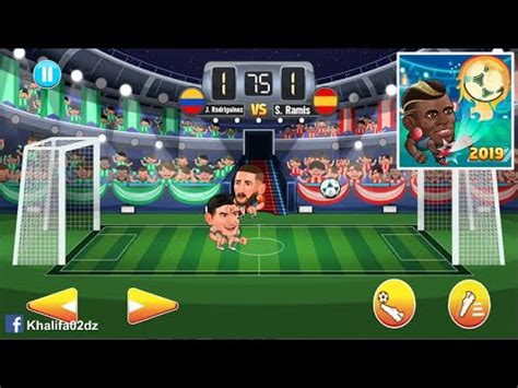 Big Head Soccer - Gameplay Walkthrough Part 6 (Android) - YouTube