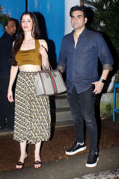 Photo Gallery: Arbaaz Khan-Giorgia Andriani get papped at Olive | News | Zee News