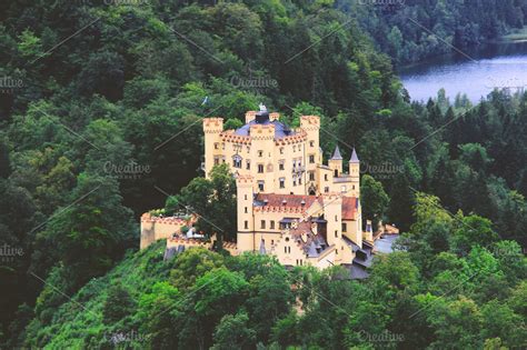 Hohenschwangau Castle in Fussen | High-Quality Architecture Stock ...