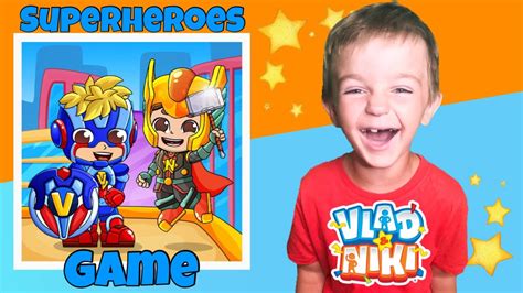 Vlad and Niki Superheroes VIP levels Part 1 - YouTube