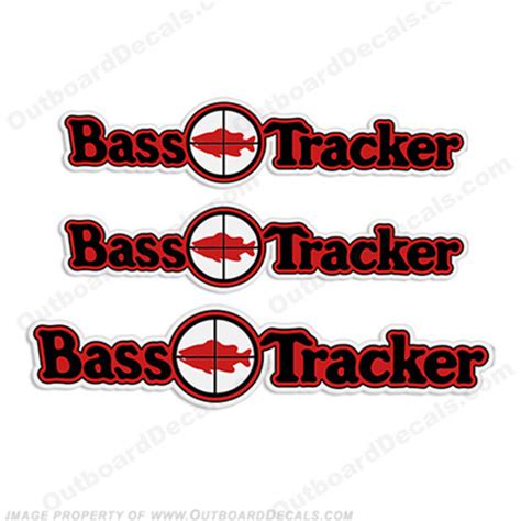 Bass Tracker Decals