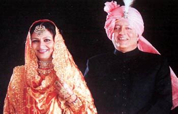 Mansoor Ali Khan And Sharmila Tagore Wedding Photos