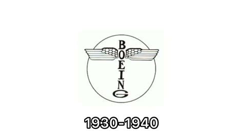 Boeing historical logos - YouTube