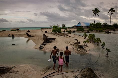 A Remote Pacific Nation, Threatened by Rising Seas - The New York Times