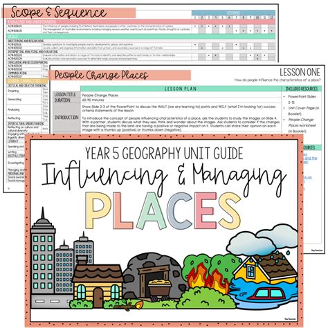 Geography Year 5 UNIT PLAN - Top Teacher