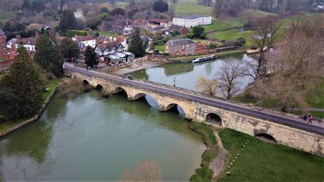 Wallingford Bridge Drone Footage 2020 - YouTube