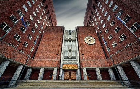 Oslo city hall Photograph by Lukasz Malkiewicz - Fine Art America