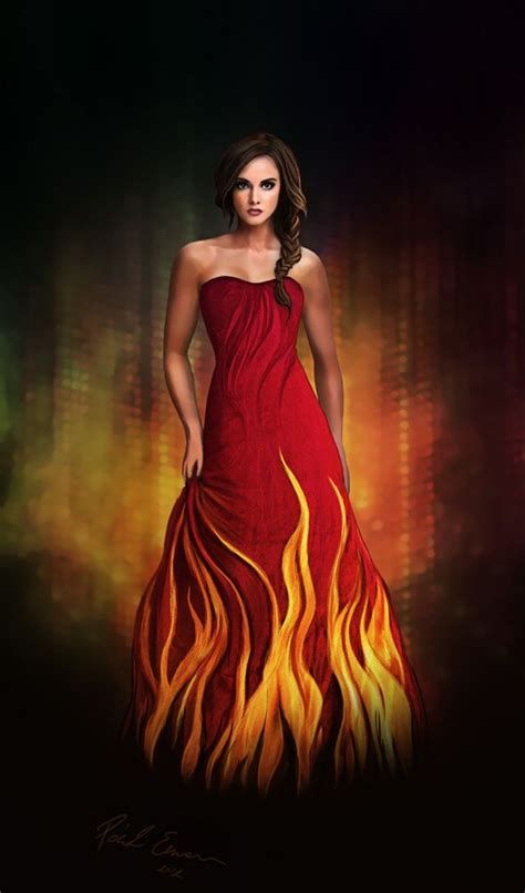 Katniss Everdeen - The Girl On Fire by emesemese.deviantart.com on ...