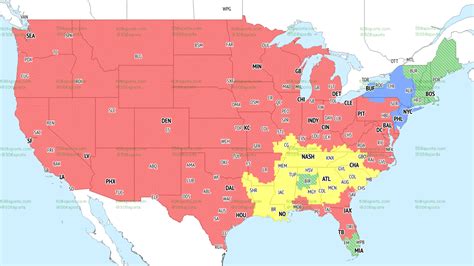 506 Sports - NFL Maps: Week 8, 2023