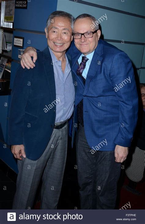 New York, NY, USA. 12th Oct, 2015. George Takei, husband Brad Altman at ...