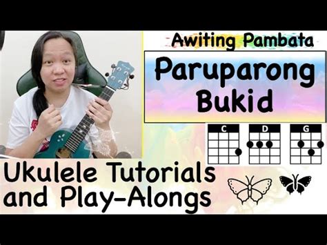 ParuParong Bukid| Awiting Pambata | Traditional Filipino Song | Ukulele ...