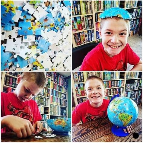 WORLD GLOBE 3D PUZZLE - THE TOY STORE