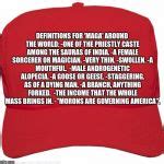 blank red MAGA hat Meme Generator - Imgflip