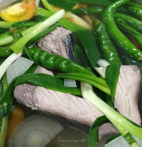 Tinolang Isda Recipe (Yellowfin Tuna) » Yummy Food Ph