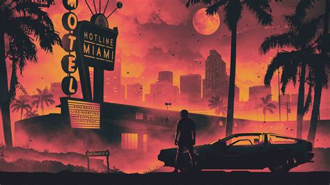 Hotline Miami Game Retro Style Dark Life Cityscape 5k, HD Games, 4k Wallpapers, Images ...