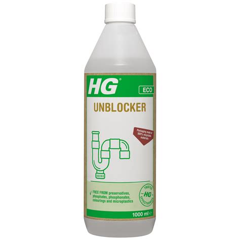 HG ECO unblocker | the eco-friendly drain unblocker