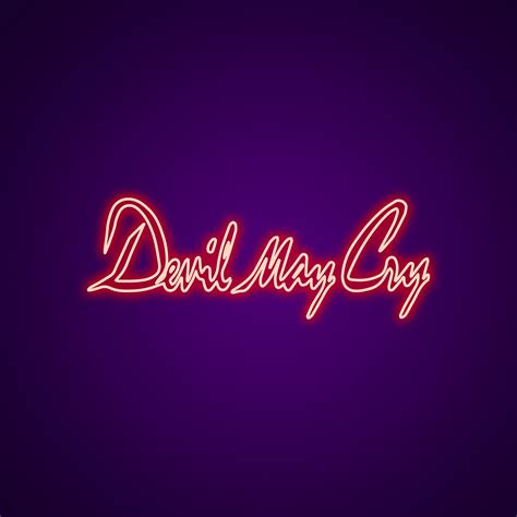 Devil May Cry Neon Sign | Custom Led Neon Signs| Neonize