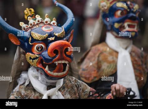 Mask dance performance at Ladakh Festival, Leh, Ladakh, India Stock Photo - Alamy