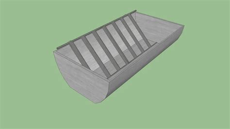 3D german feed trough for horses | 3D Warehouse