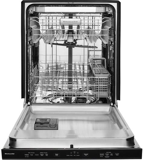 Customer Reviews: KitchenAid 24" Built-In Dishwasher Black Stainless ...