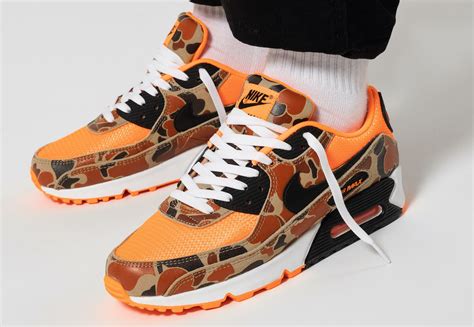 Nike Air Max 90 Orange Camo CW4039-800 Release Date - SBD