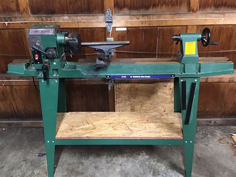 Central Machinery T34706 12” x 36” wood turning lathe - This unit sells new at Harbor Freight ...