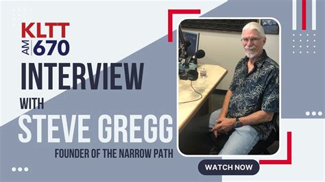 Interview with Steve Gregg, founder of The Narrow Path - YouTube