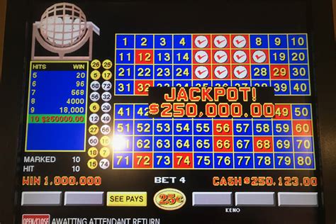 Video keno jackpot hits for $250K | Casinos & Gaming | Business