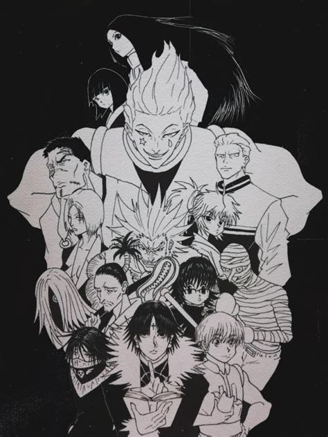 Phantom Troupe with New and Dead Members : r/HunterXHunter