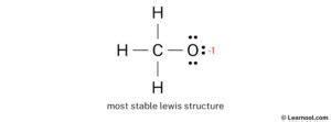 CH3O- Lewis structure - Learnool