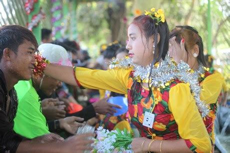 Rakhine Ethnic People Participate Celebrate Rakhine Editorial Stock ...