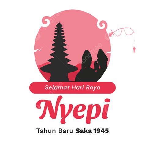 Happy Nyepi Day 2023 Vector, Sleepy 2023, Quiet, Nyepi Day PNG and Vector with Transparent ...