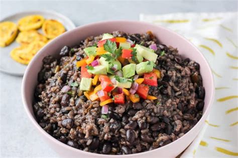 Instant Pot Cuban Black Beans and Rice - I Heart Vegetables