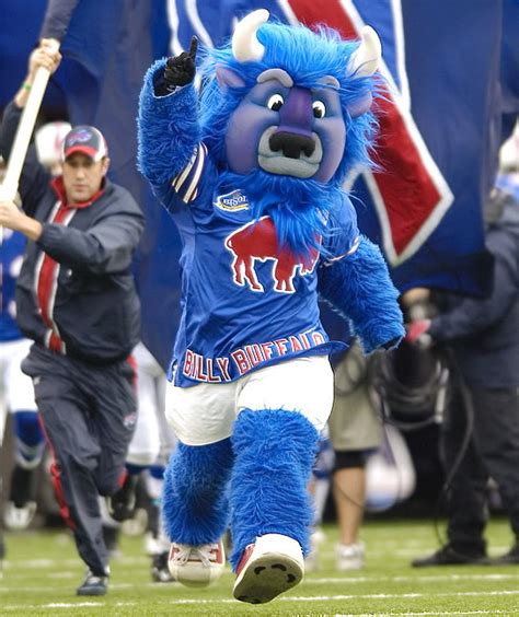 Billy - Mascot of the Buffalo Bills (NFL). | Animal Mascot and Costumes