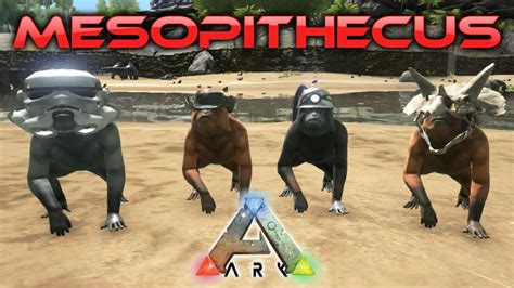 Mesopithecus - ARK: Survival Evolved - YouTube
