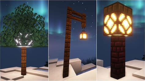 5 best lamp post ideas for Minecraft beginners