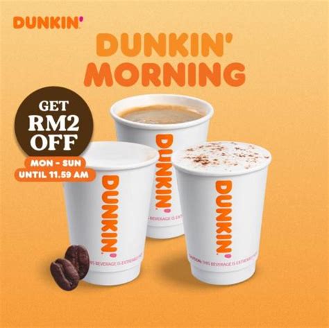 Dunkin' Coffee Promotion