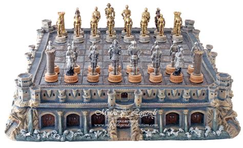 Medieval Castle Chess Board Set – Myths & Legends Collection