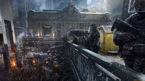 video games, Tom Clancys The Division, computer game, concept art ...