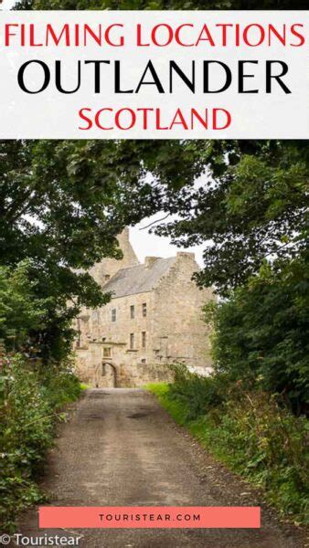 Outlander Filming Locations in Scotland + Map