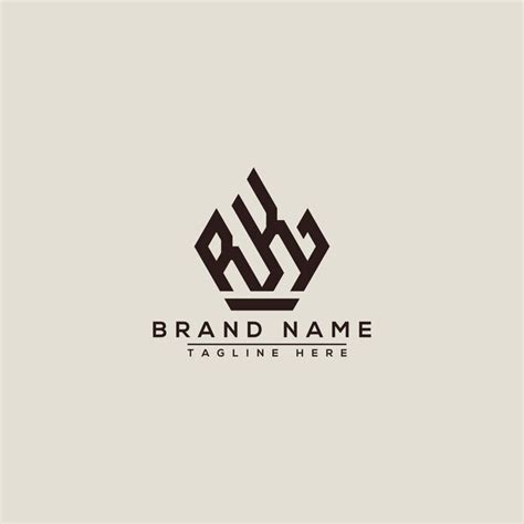 Premium Vector | Rk logo design template vector graphic branding element.