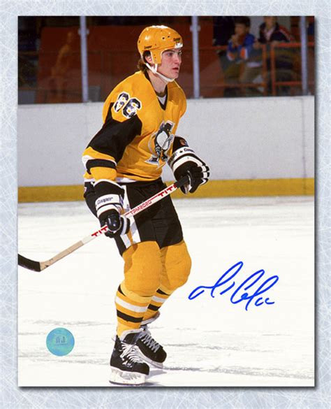 Mario Lemieux Pittsburgh Penguins Autographed Rookie Season 8x10 Photo ...