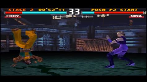 Eddy Tekken 3 Arcade Mode Hard Gameplay [PSX Version] - YouTube